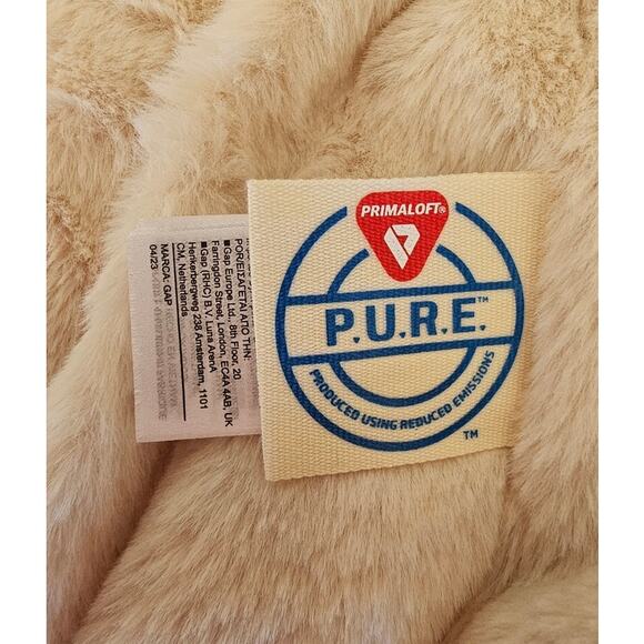 Baby Gap Black Puffer Jacket P.U.R.E Water-Resistant Fur Lined NEW 3YrsToddler - Picture 7 of 7